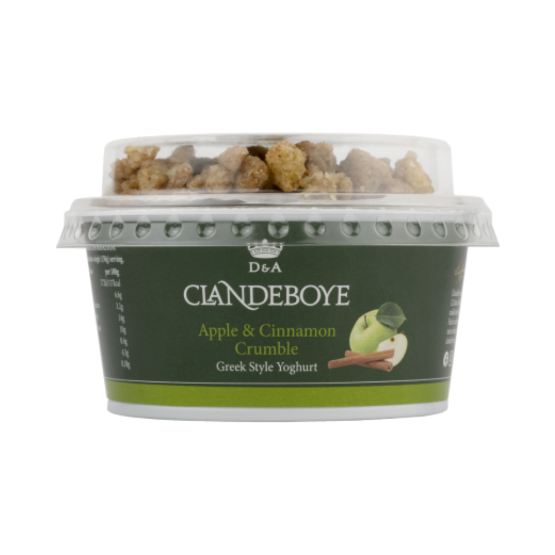 Clandeboye Apple & Cinnamon Crumble Topped Yoghurt