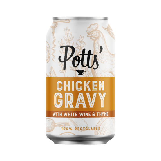 Potts Chicken White Wine and Thyme Gravy