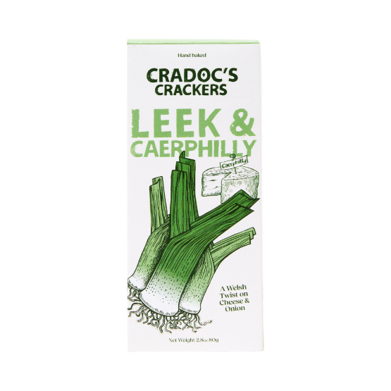 Cradocs Leek and Caerphilly Savoury Cracker