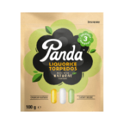 Panda Liquorice - Natural Liquorice Torpedos (18 x 100g)