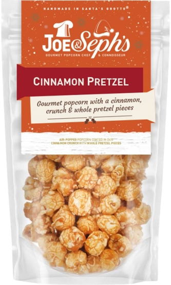 Joe & Seph's Cinnamon Pretzel Gourmet Popcorn
