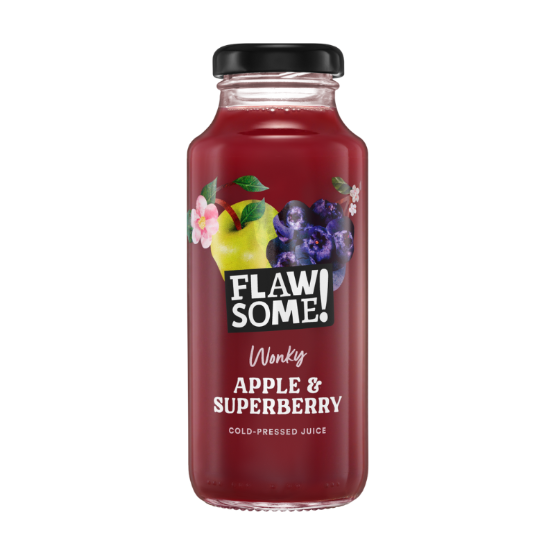 Flawsome Apple and Superberry Juice