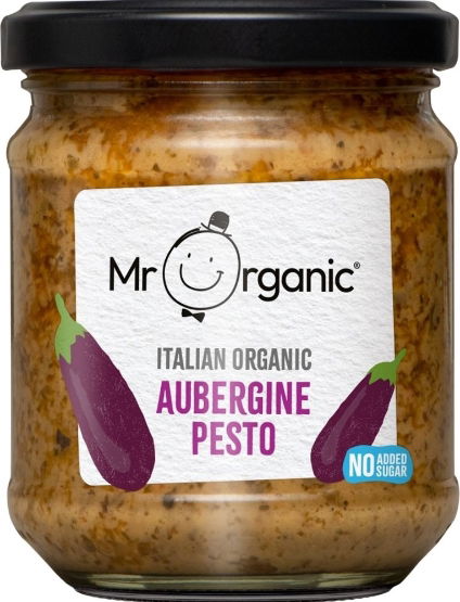 Mr Organic Aubergine Pesto