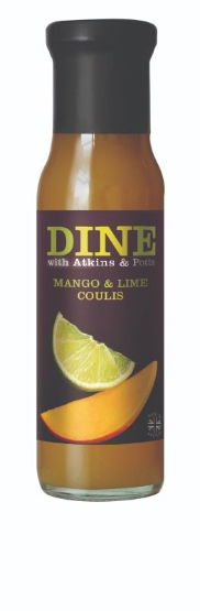 Inspired Dining- Mango & Lime Coulis (6 x 250g)