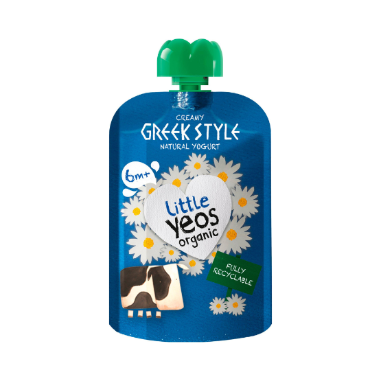 Yeo Valley Greek Style Natural Yoghurt Pouch