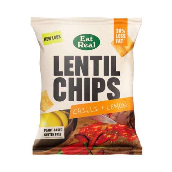 Eat Real Lentil Chilli & Lemon Grab Bags