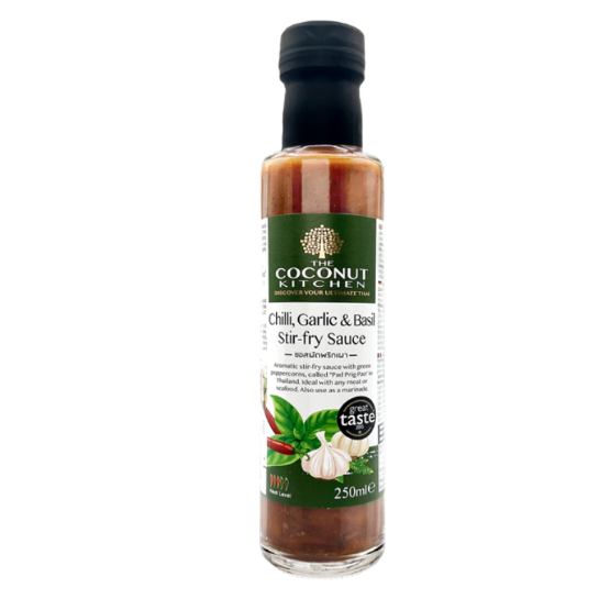 The Coconut Kitchen - Chilli, Garlic & Basil Stir fry (6x250ml)