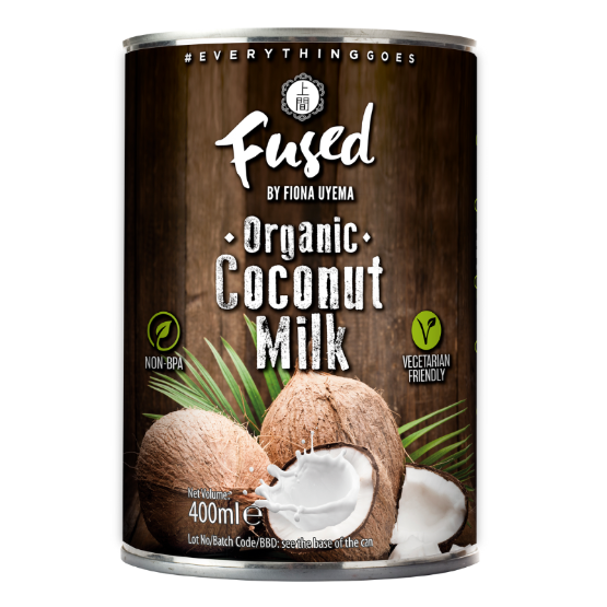 Fused by Fiona - Organic Coconut Milk (12 x 400ml)