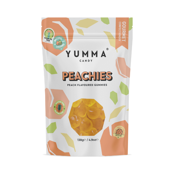 Yumma Candy Peachies (Peach Gummies)