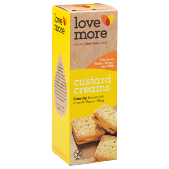 Lovemore - GF Custard Creams (8 x 125g)