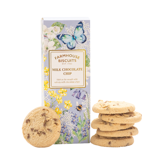 Farmhouse Biscuits - English Garden Milk Choc Chip (12 x 150g)