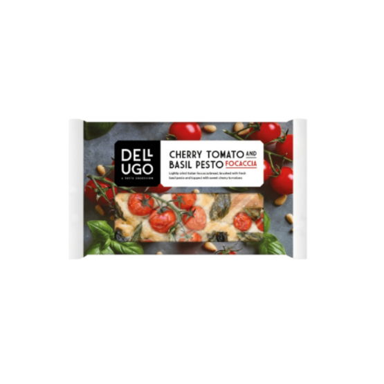 Dell Ugo - Cherry Tomato & Basil Pesto Focaccia(6 x 210g)