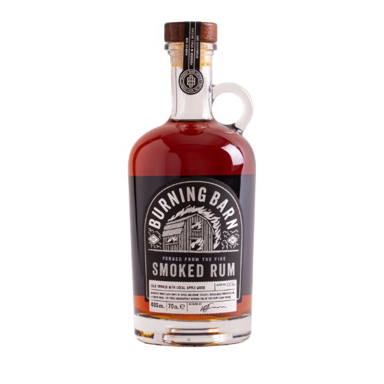 Burnng Barn Rum - Smoked Rum 40%abv (6 x 70cl)