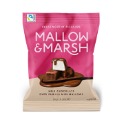 Mallow & Marsh Vanilla & Milk Chocolate Mini Mallows Bag