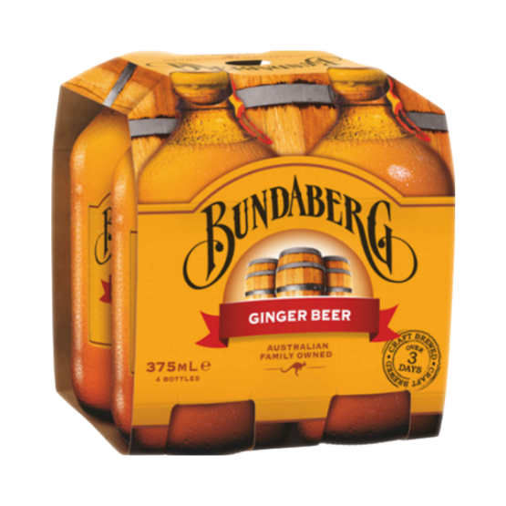 Bundaberg Ginger Beer 4 Pack