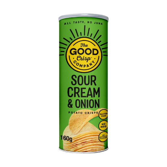 The Good Crisp Co Sour Cream and Onion