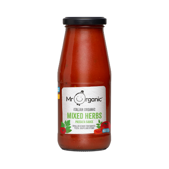 Mr Organic Mixed Herbs Passata Sauce