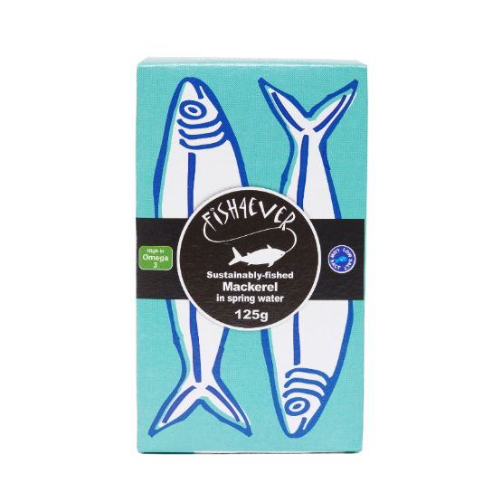 Fish4Ever - Mackerel in Spring Water (10 x 125g)