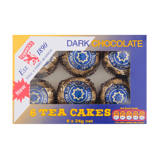 Tunnocks Dark Chocolate Teacakes