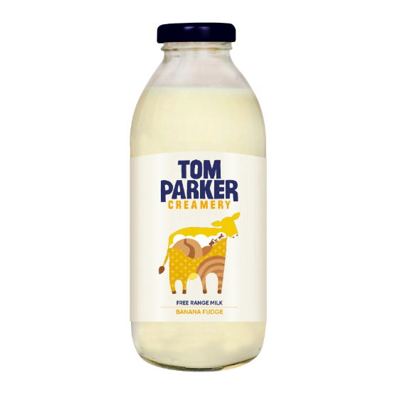 Tom Parker Creamery - Banana Fudge Milk (6 X 500ML) 