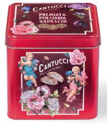 Gadeschi-Cantucci Biscuits in Red Cherubini Tin (6 x 200g)