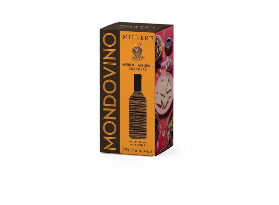 Mondovino - Moroccan Spice Savoury Crackers (6 x 125g)