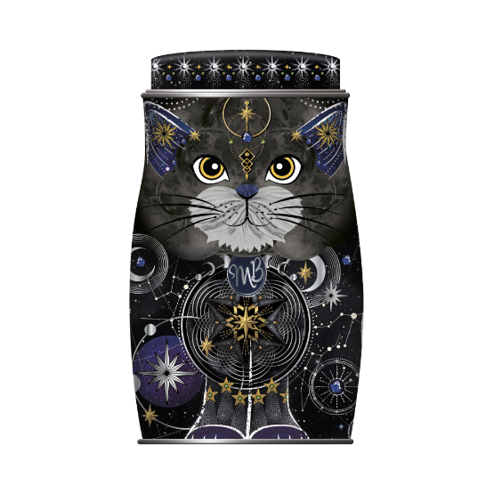 Monty Bojangles Cosmic Blink Cat Tin Cookie Moon