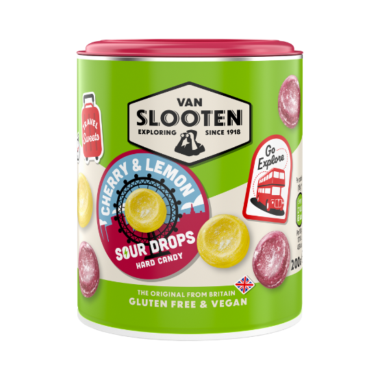 Van Slooten Sour Cherry Lemon Drops