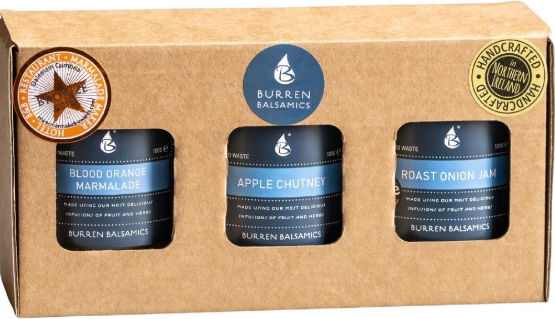 Burren Balsamics Zero Waste Chutney Trio
