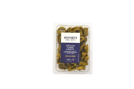 Diforti - Green Tortellini Spinach & Ricotta (8 x 250g)