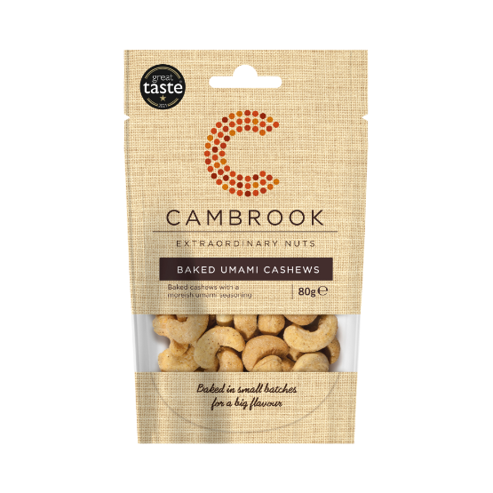 Cambrook Baked Umami Cashews