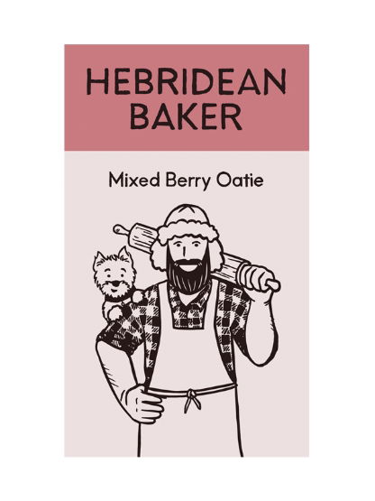 Hebridean Bakery - Mixed Berry Oaties (12 x 150g)