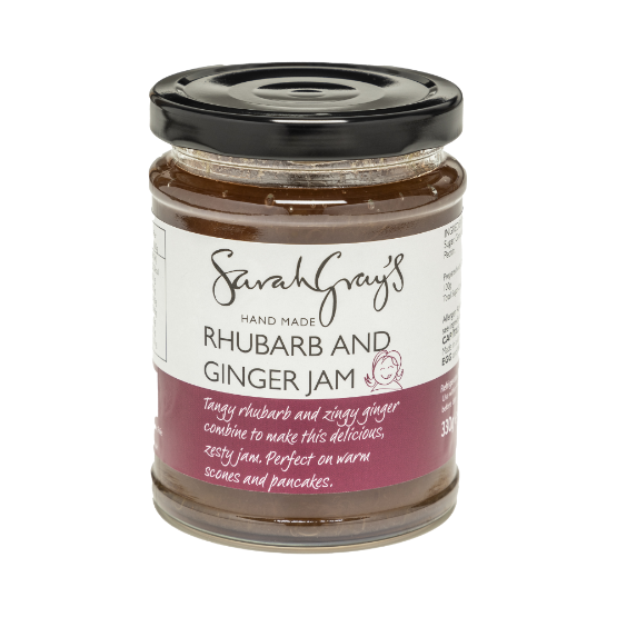 Sarah Grays Rhubarb and Ginger Jam