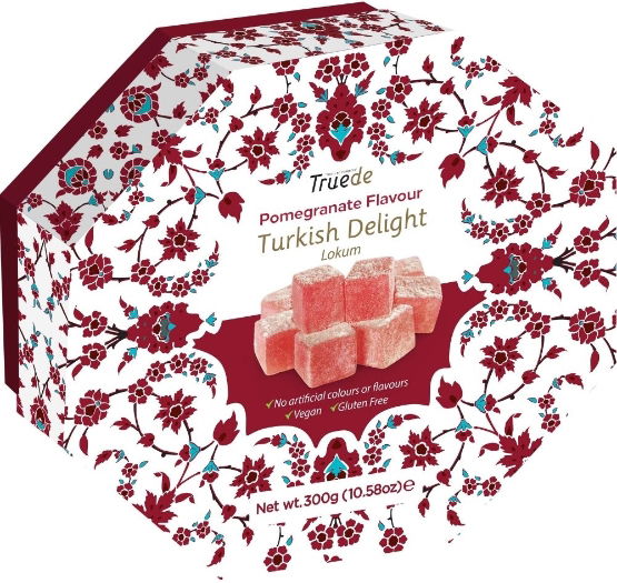 Truede Pomegranate Flavour Turkish Delight