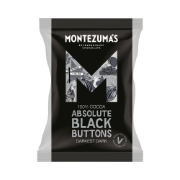 Montezumas Absolute Black 100% Dark Chocolate Buttons