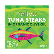 Fish4Ever Skipjack Tuna Steaks in Olive Oil