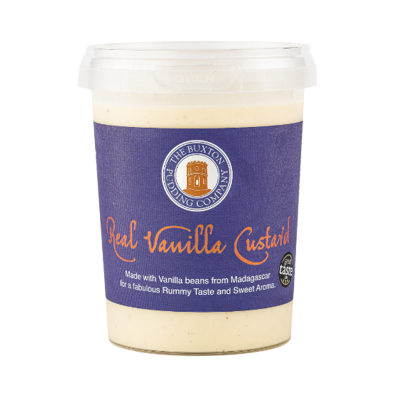 BUXTON PUDDING CO HANDMADE REAL VANILLA CUSTARD