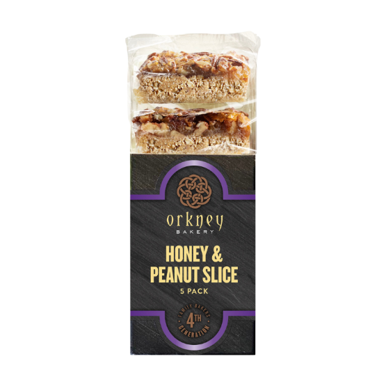 Orkney Bakery Honey and Peanut Slice