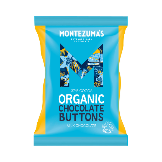 Montezumas Organic Milk 37% Chocolate Buttons