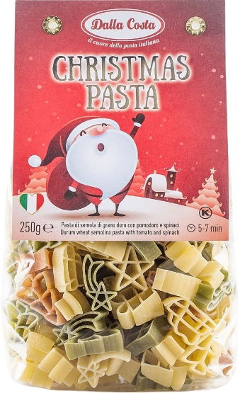 Dalla Costa Christmas Pasta Shapes