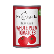 Mr Organic Gluten Free Whole Peeled Tomatoes