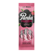 Panda Liquorice - Natural Raspberry Liquorice (18 x 128g)