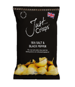 Just Crisps - GF Black Pepper Sea Salt (12 x 150g)