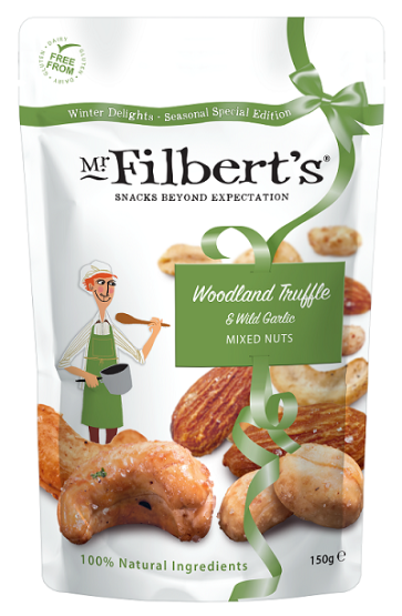 XF Mr Filberts - Wdlnd Truffle&Wild Garlic Nuts(12x150g)*50%