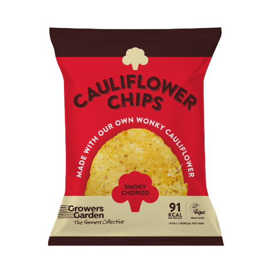 Growers Garden Smoky Chorizo Cauliflower Crisps