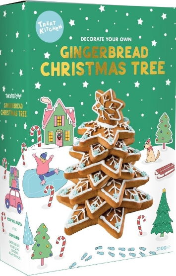 Treat Kitchen Gingerbread Christmas Tree