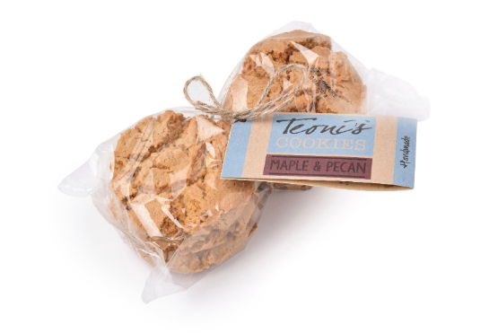 Teoni's - Maple & Pecan Oat Crunch Cookies (12 x 300g)