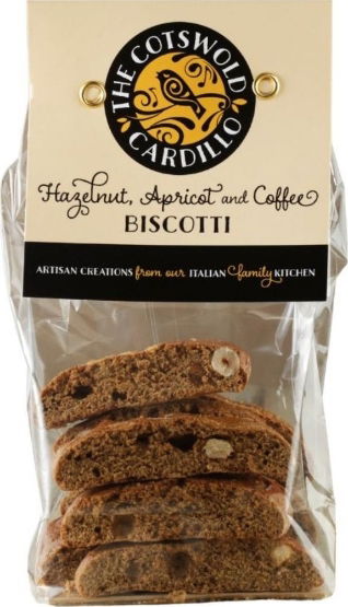 Cotswold Cardillo Biscotti Coffee, Apricot & Hazelnut