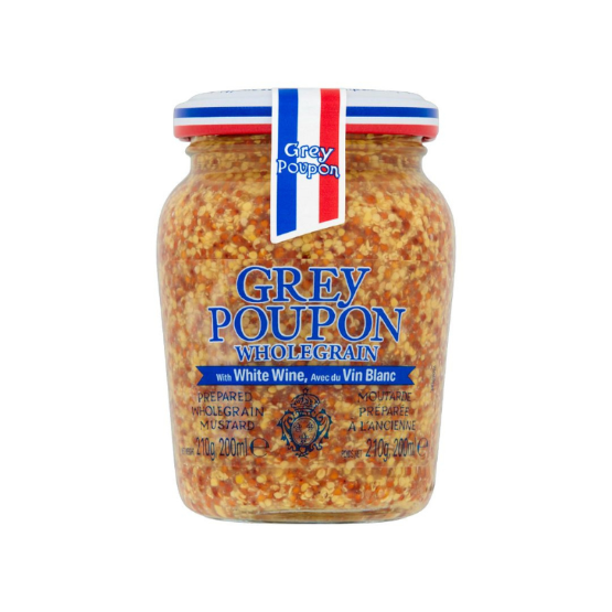 Grey Popoun - Wholegrain Mustard (6 x 210g)