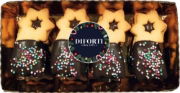Diforti Shooting Stars Coated in Milk Chocolate
